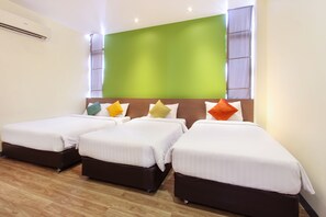 Firemannsrom – deluxe | Safe på rommet, skrivebord, strykejern/-brett og wi-fi (inkludert)