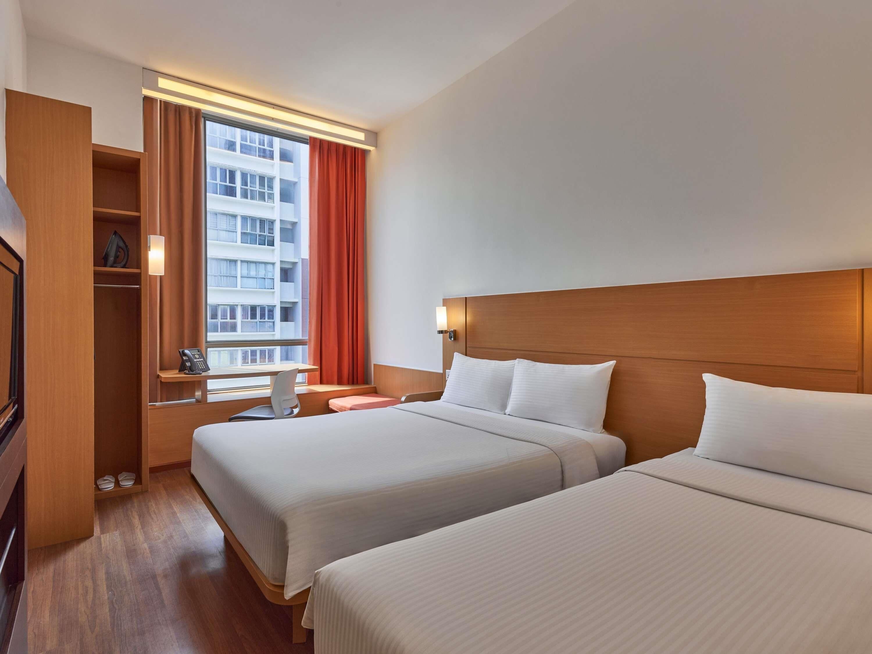 Family Triple Room, Multiple Beds | In-room safe, desk, laptop workspace, blackout drapes