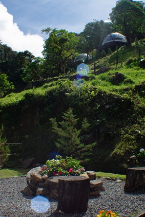 Deluxe Cabin, Mountain View | Terrace/patio - Tree Trek Boquete Adventure Park (Los Naranjos)