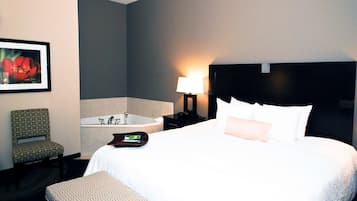 Room, 1 King Bed, Non Smoking | In-room safe, desk, iron/ironing board, free WiFi