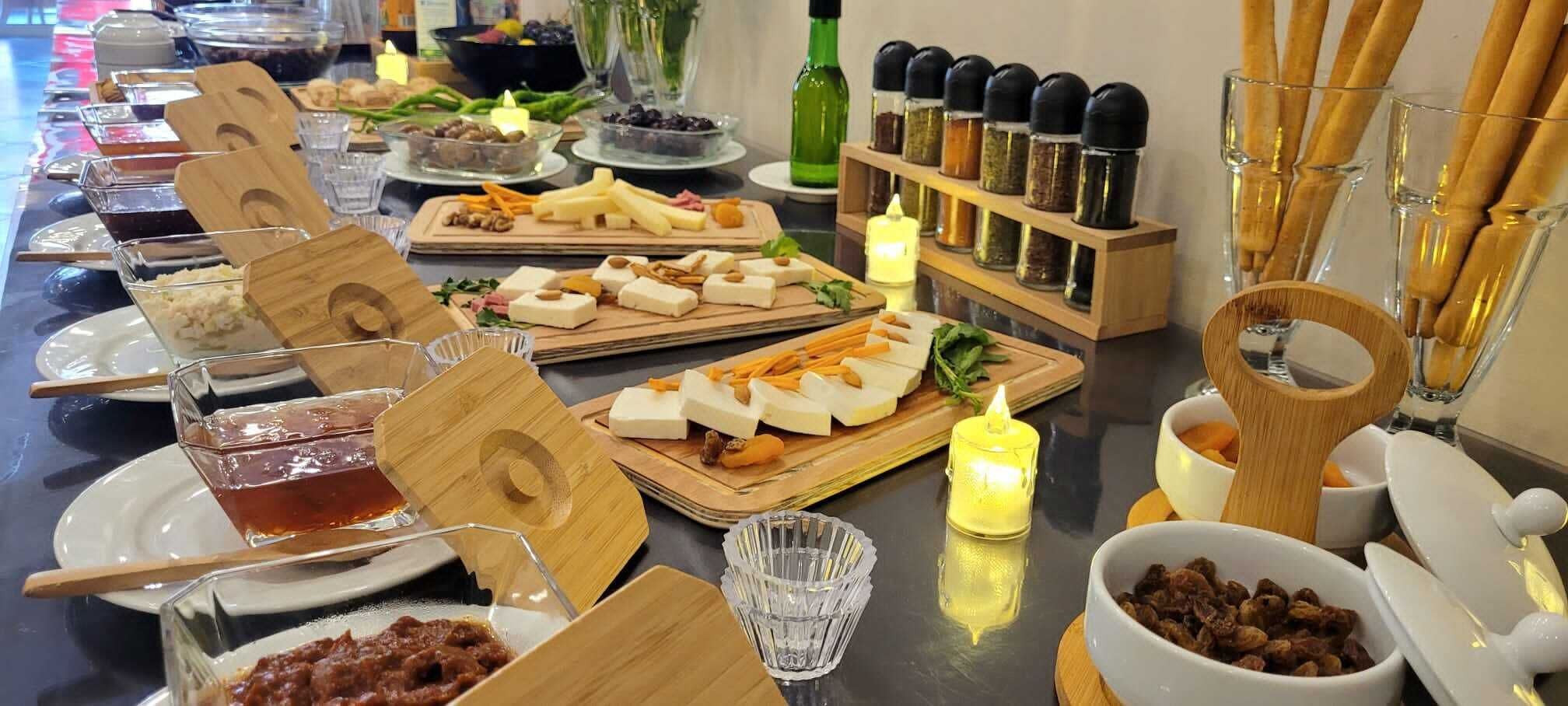 breakfast, lunch, dinner served; turkish cuisine