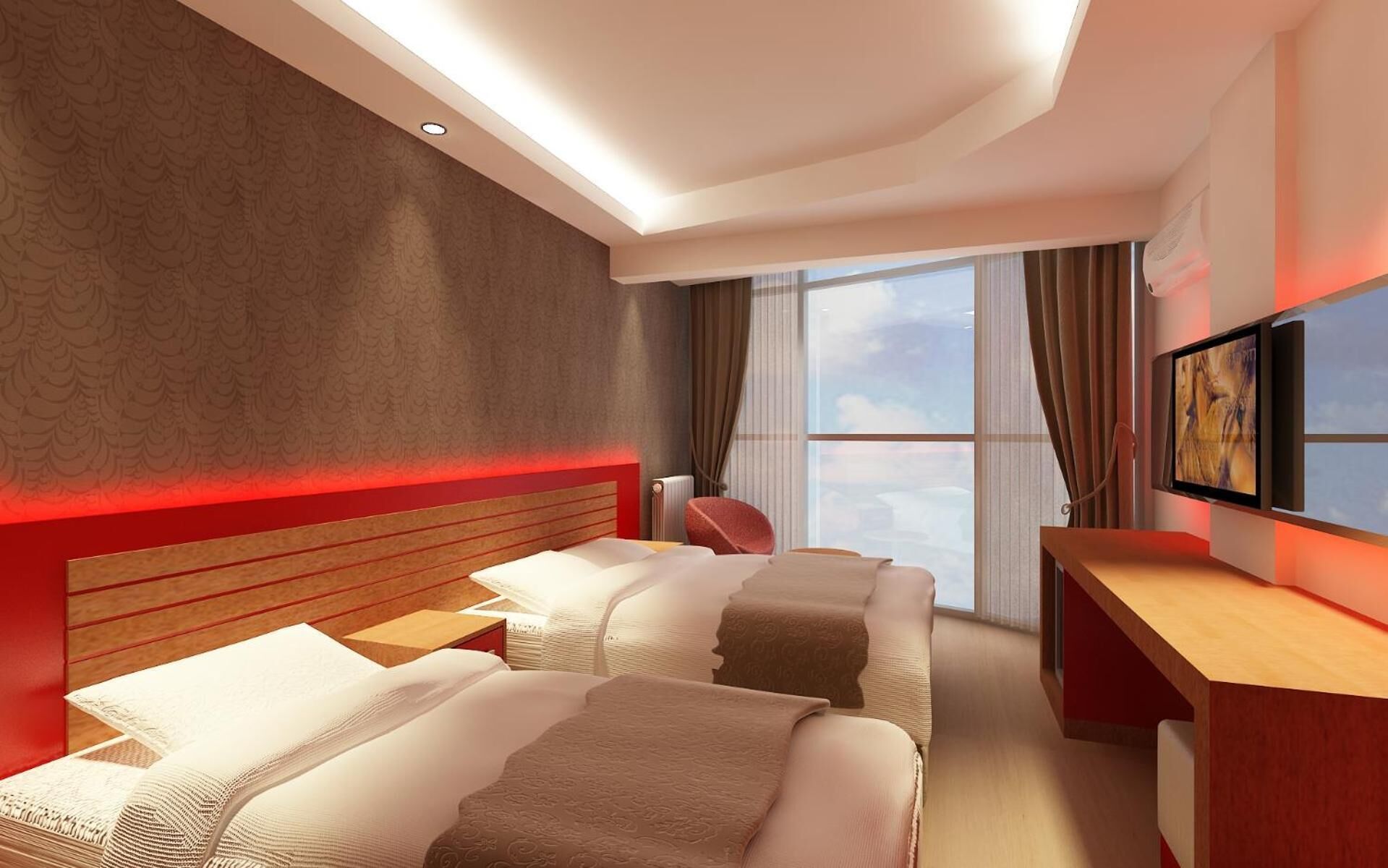 1 bedroom, minibar, in-room safe, desk