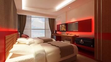 Minibar, in-room safe, desk, soundproofing