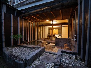 傳統客房, 非吸煙房 (Japanese Style,Twin Bed,Open Air Bath) | 客房內保險箱、免費無線上網、床單