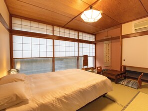 Traditional-Zimmer, Nichtraucher (Japanese Style, Twin Bed, Annex) | 1 Schlafzimmer, Zimmersafe, kostenloses WLAN, Bettwäsche
