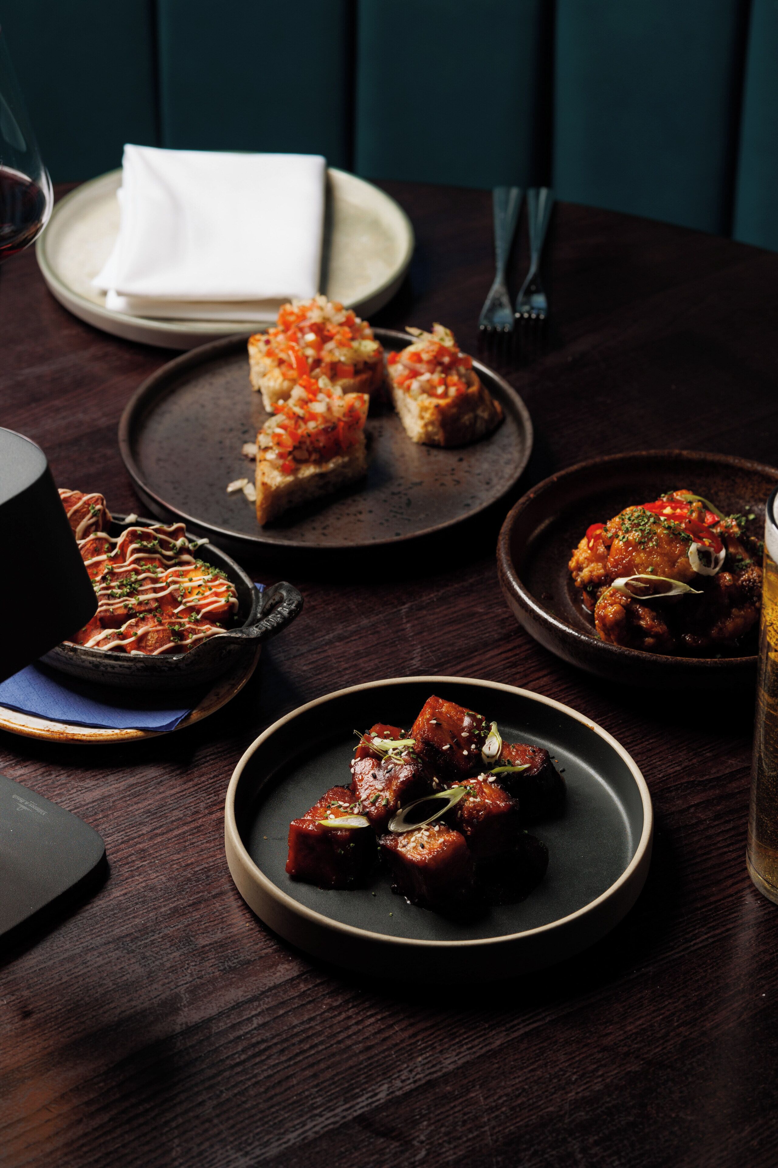 breakfast, lunch and dinner served