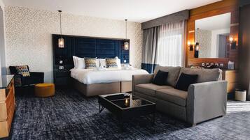 Suite with Sauna | 1 bedroom, premium bedding, memory-foam beds, in-room safe
