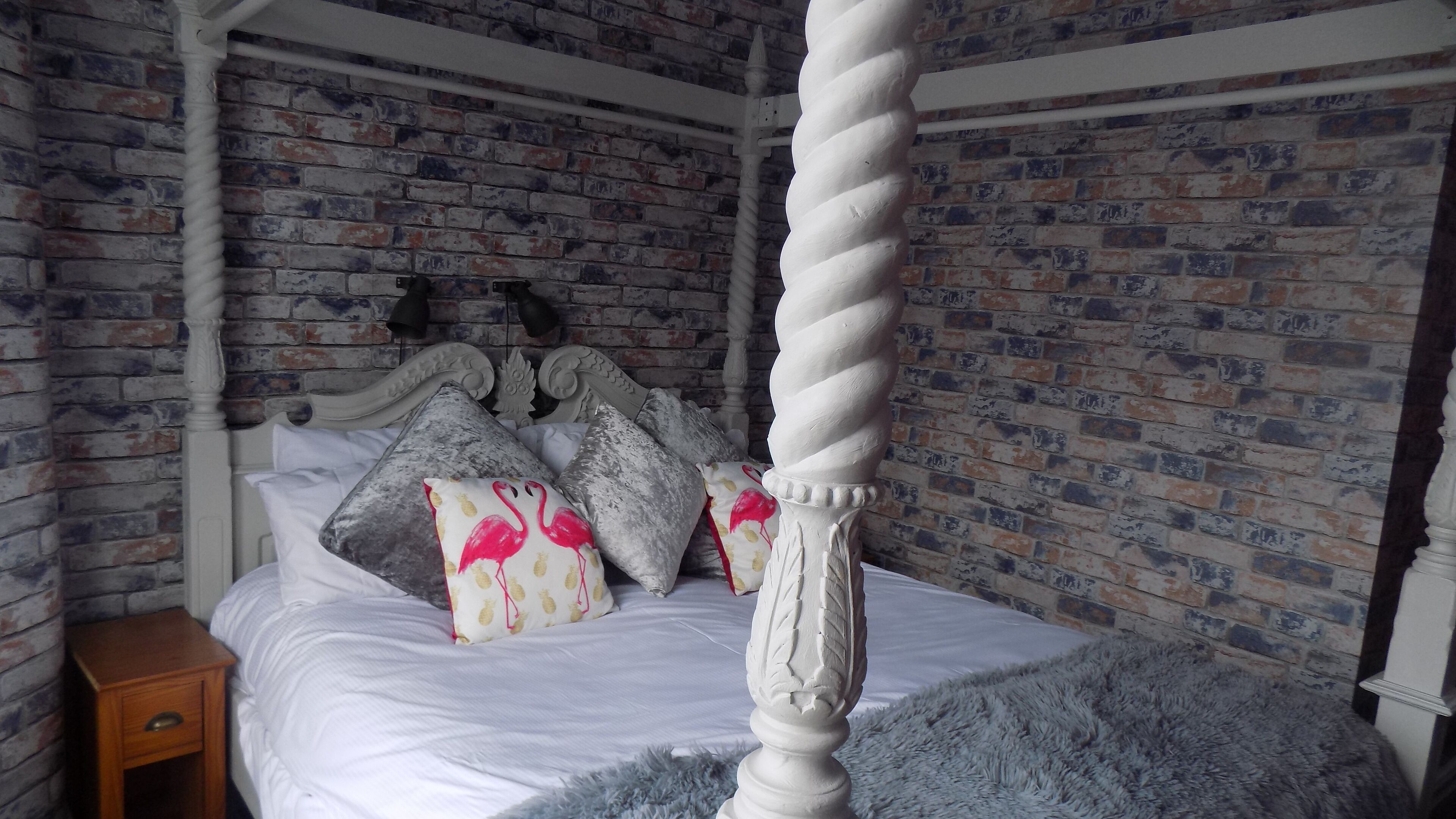 double room, sea view (flamingo four poster) | free wifi, bed sheets