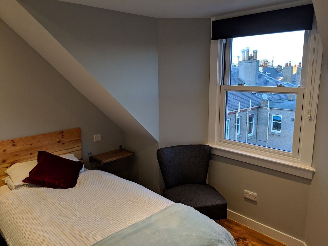 Eenpersoonskamer, en-suite badkamer