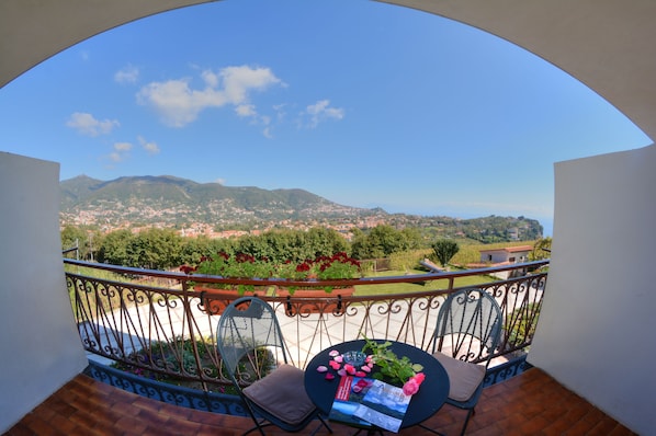 Vue depuis l’hébergement