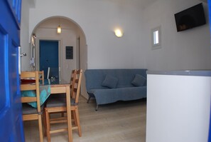 Apartment, Mountain View | Private kitchenette | Fridge, coffee/tea maker, electric kettle - Aretousa Villas (Santorini)