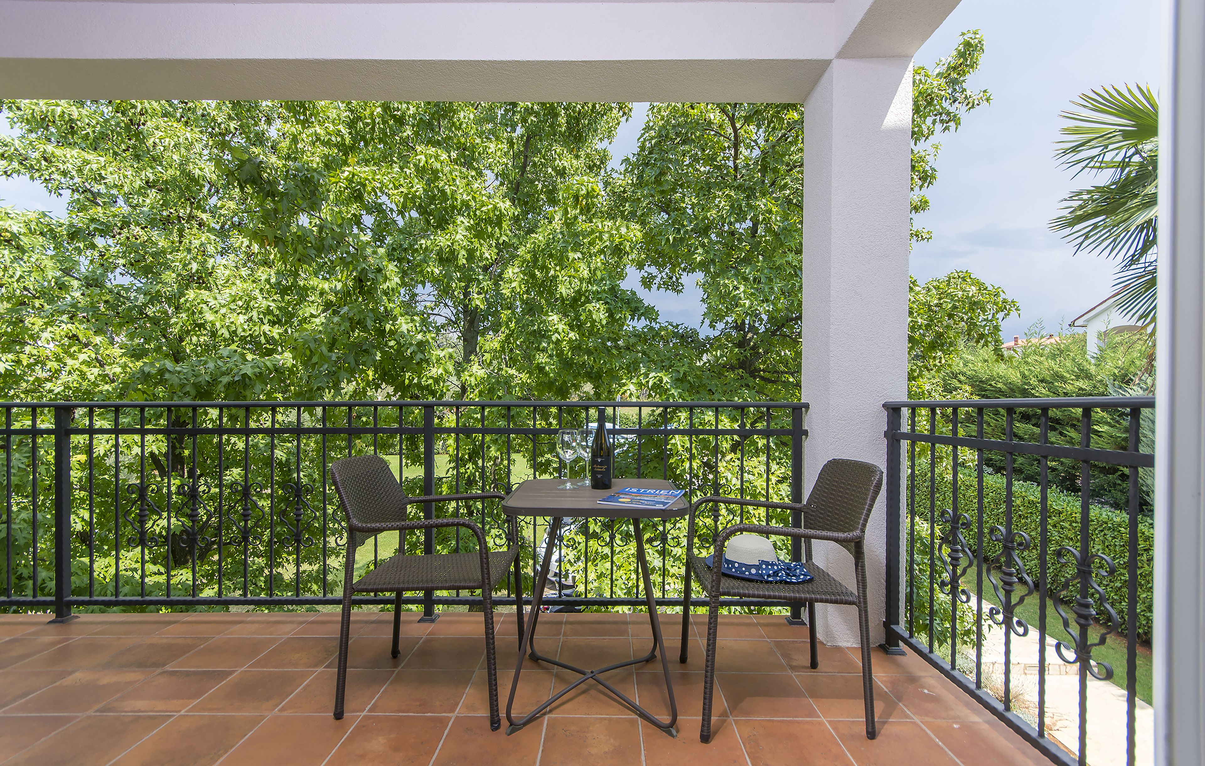 Chambre Double, balcon | Balcon