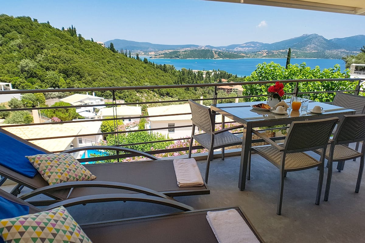 Honeymoon Bungalow, 1 Bedroom, Hot Tub, Sea View (Lefkothea) | View from room