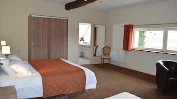Minibar, blackout curtains, iron/ironing board, rollaway beds