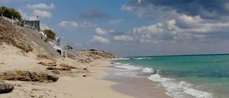Private beach nearby