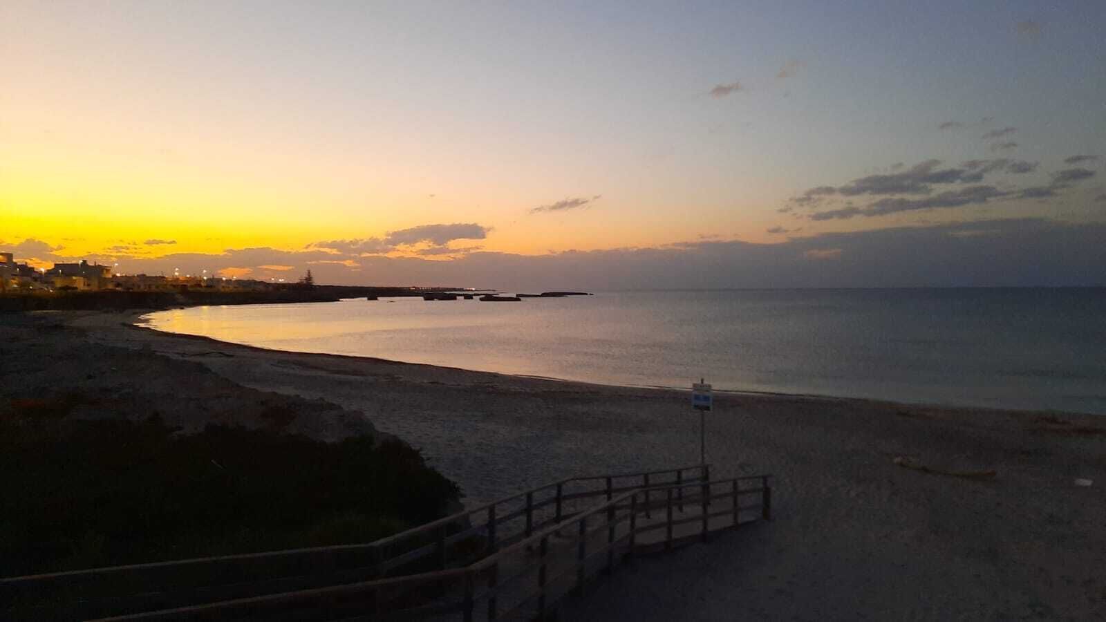 private beach nearby