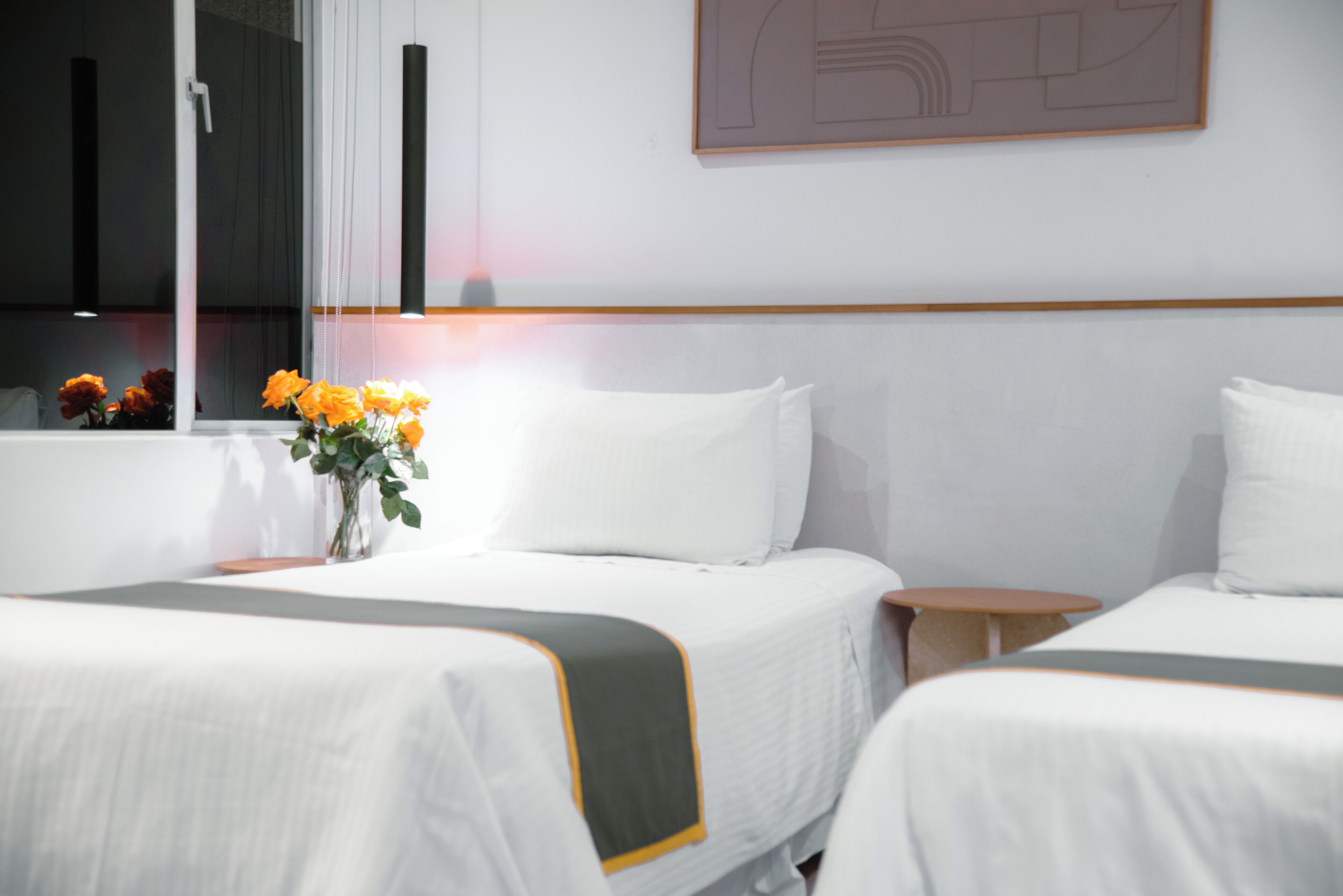 standard room, 2 single beds | 1 bedroom, down duvets, in-room safe, individually furnished