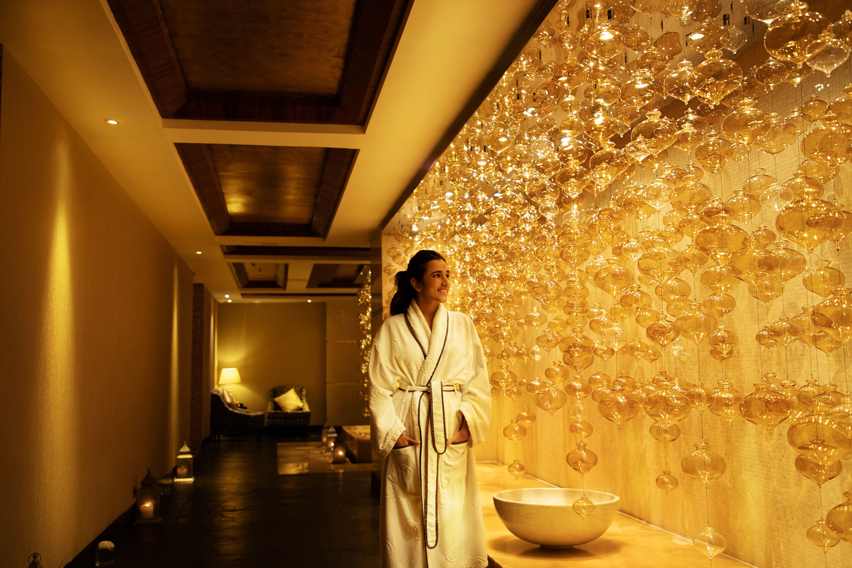 couples treatment room(s), sauna, hot tub, steam room, body treatments