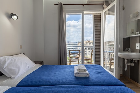 Standard Double or Twin Room, Shared Bathroom | Blackout drapes, iron/ironing board, free WiFi, bed sheets. Sparta Team Hotel - Hostel