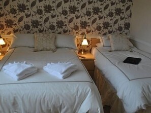 Desk, iron/ironing board (on request) - Surrey House Hotel (Blackpool)