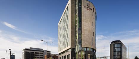 Voorkant van accommodatie