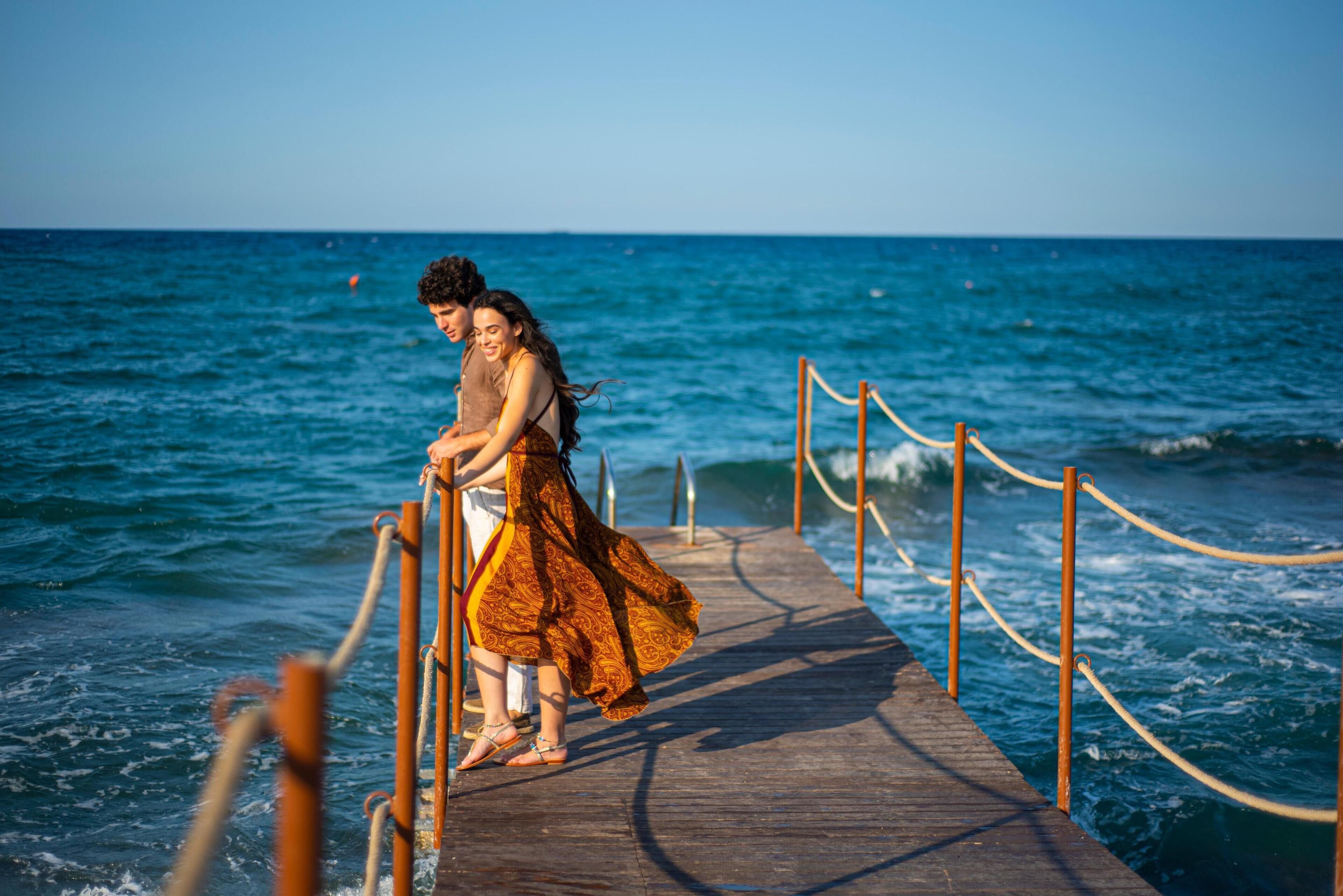 private beach, sun-loungers, beach umbrellas