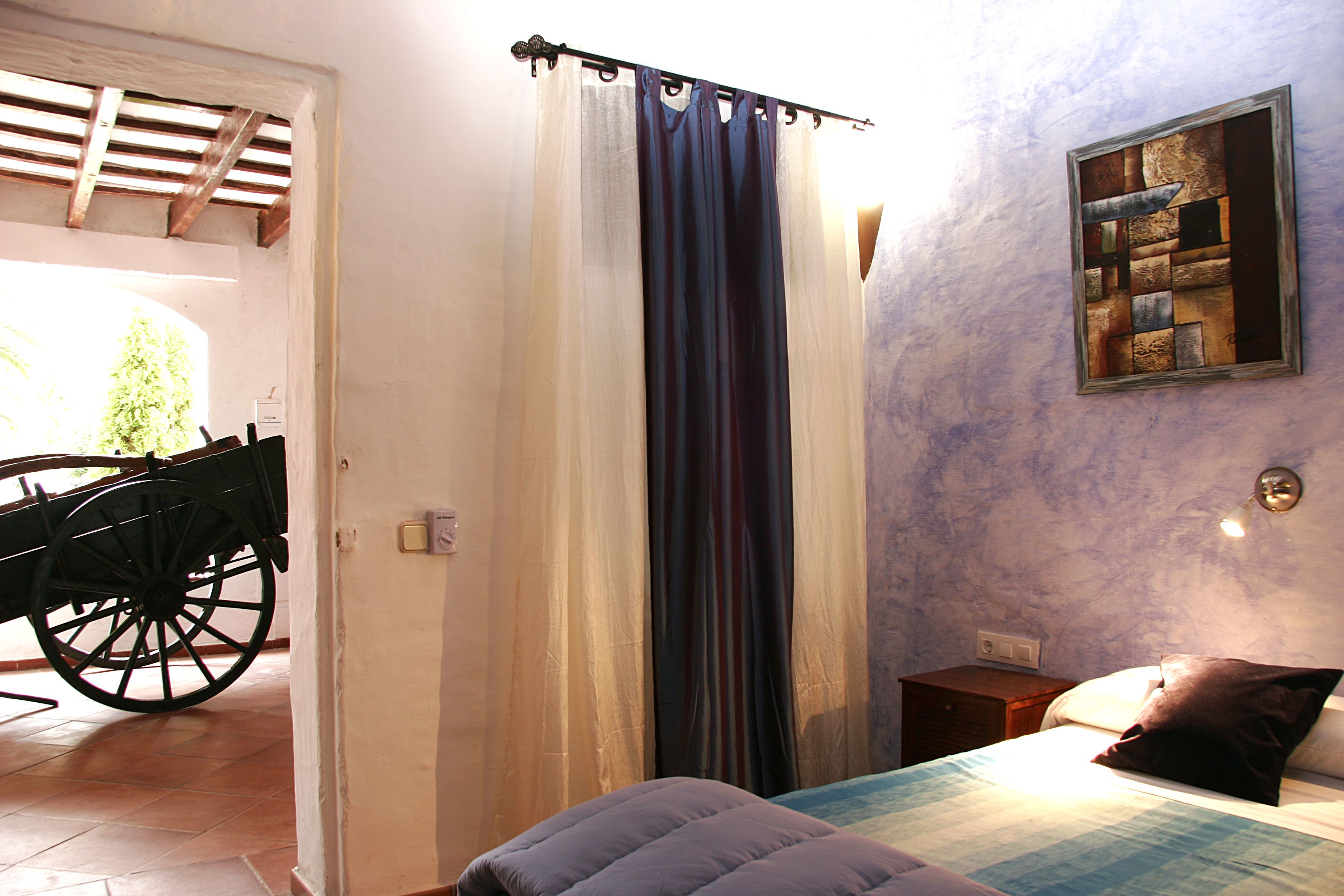 Uitzicht vanuit de kamer