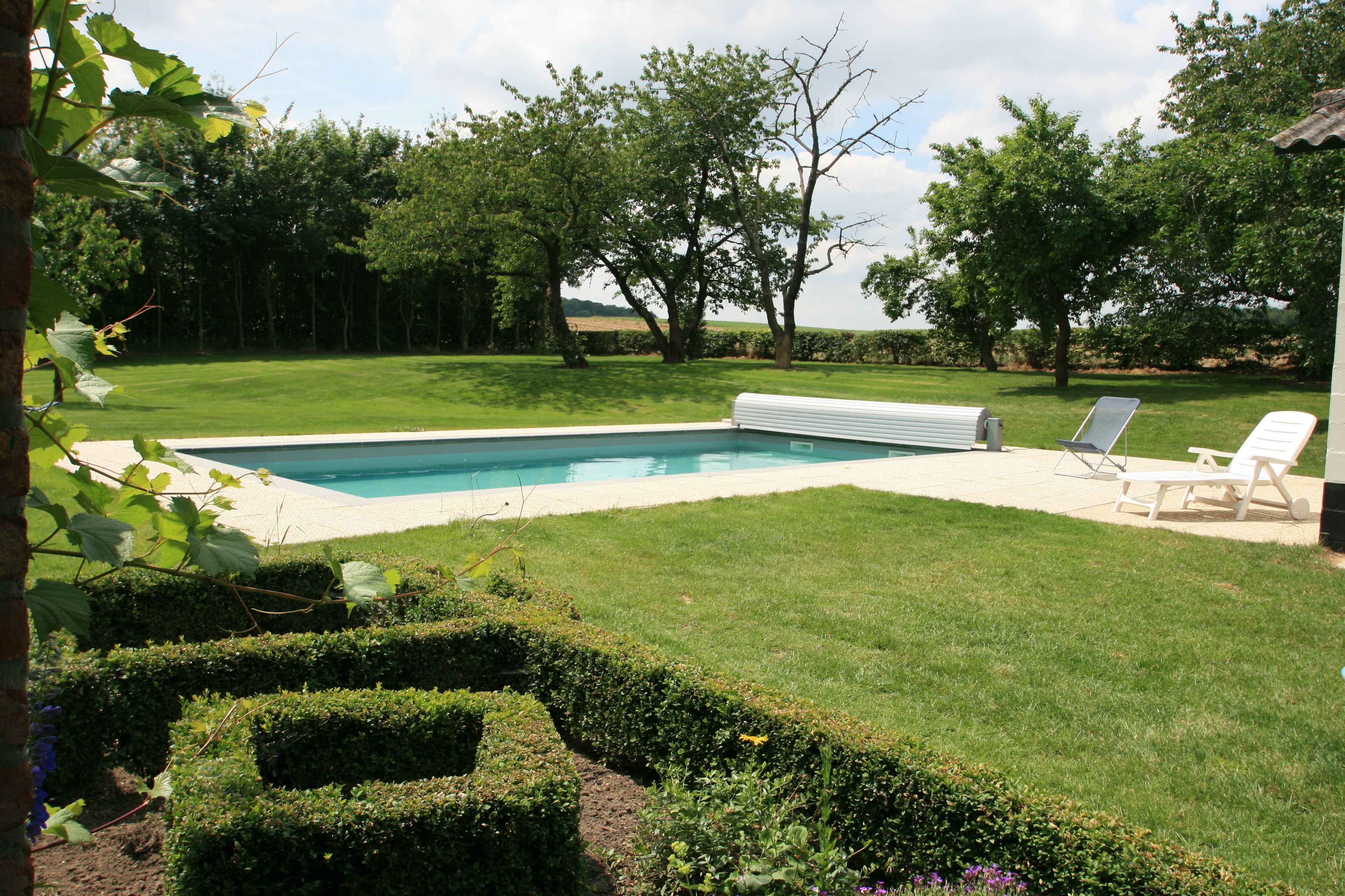 Seasonal outdoor pool