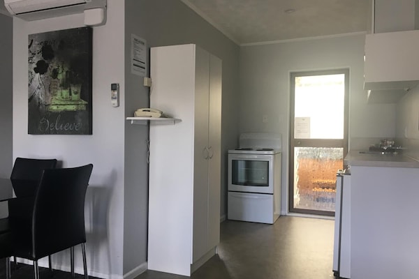 Fridge, microwave, coffee/tea maker, electric kettle