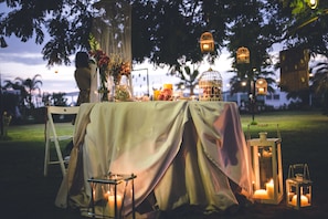 Área para eventos al aire libre