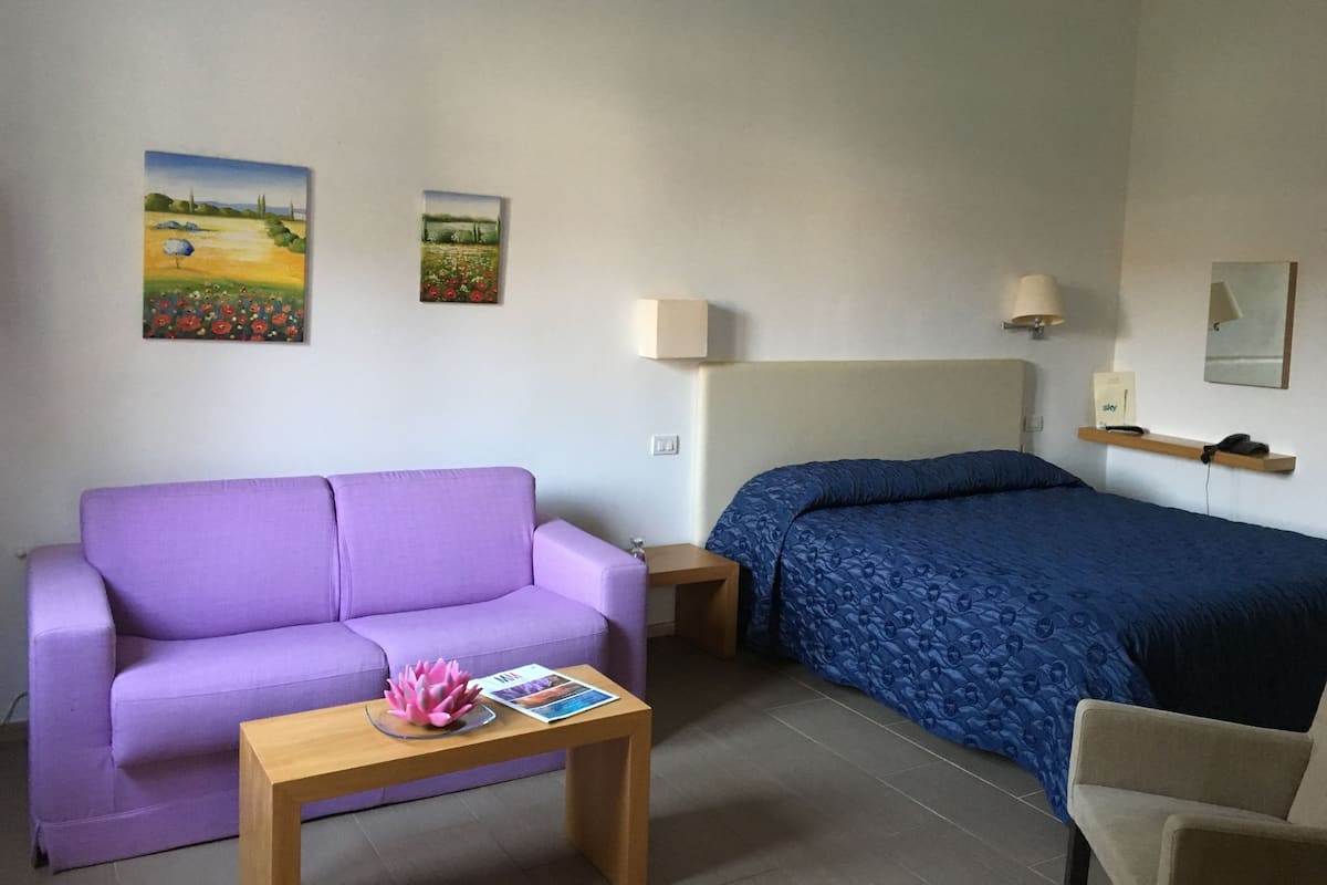 Camera doppia, accessibile ai disabili | Biancheria da letto di alta qualità, minibar, una cassaforte in camera