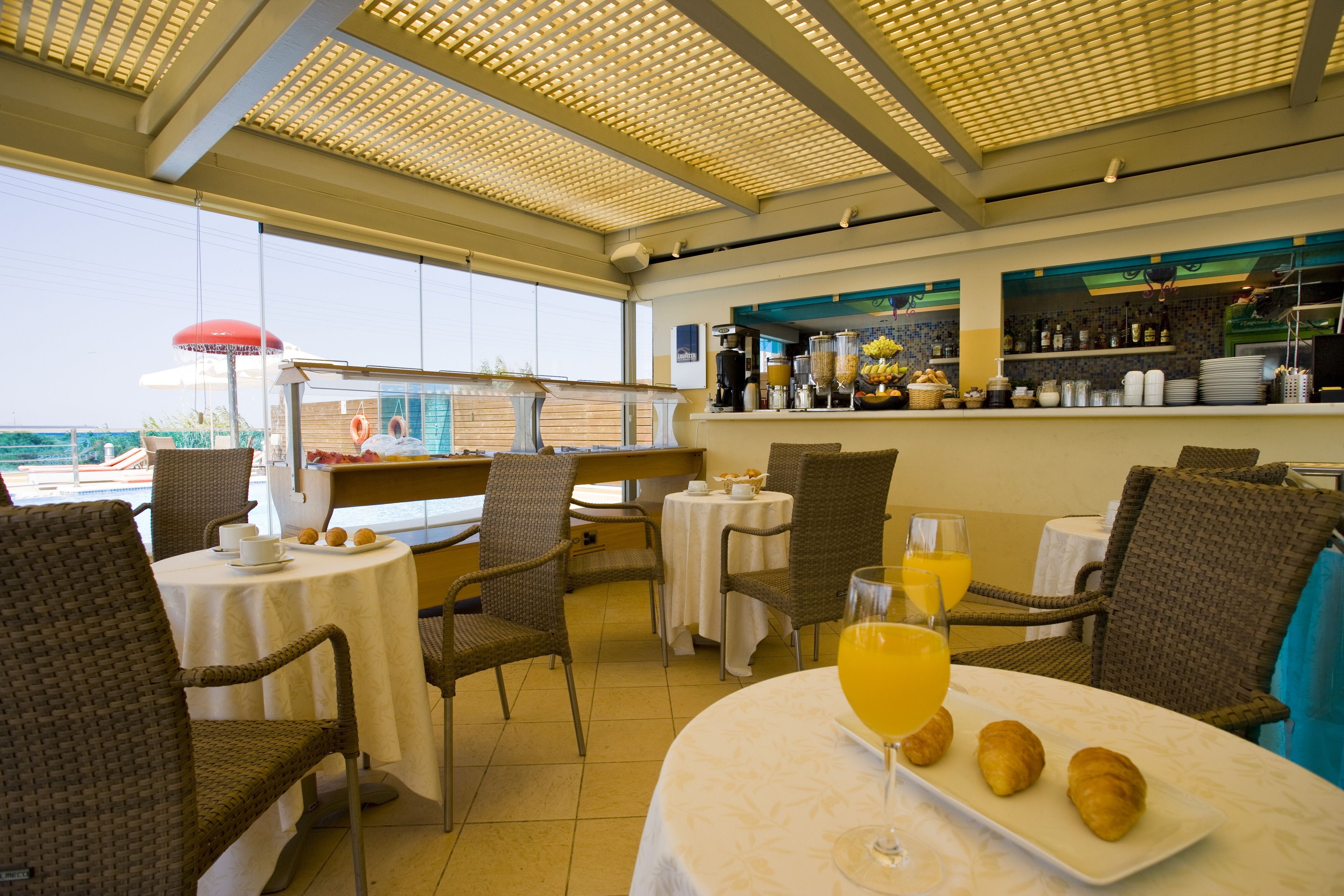 daily continental breakfast for a fee