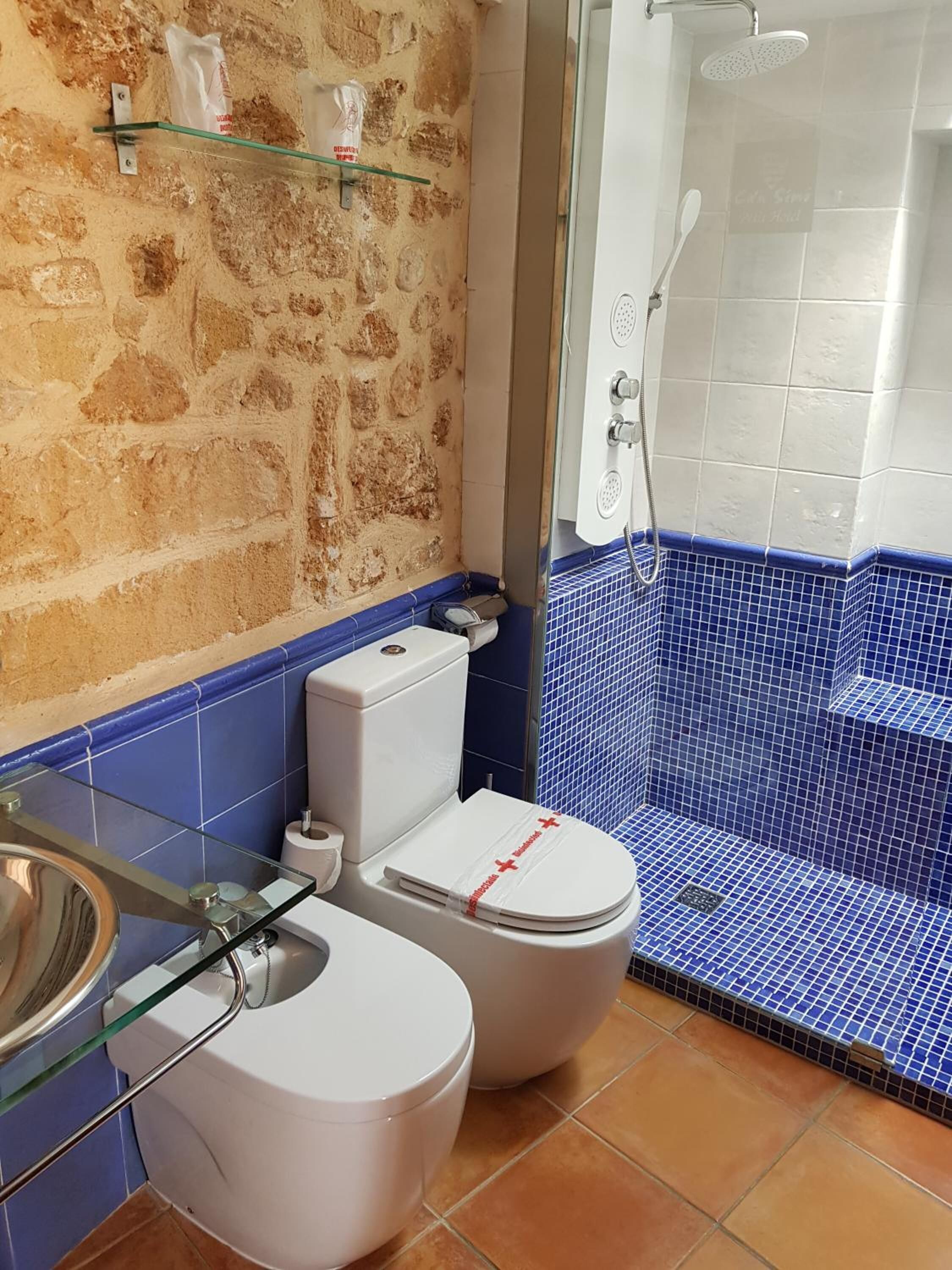 double room | bathroom | hair dryer, towels