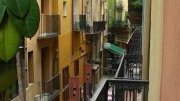 Uitzicht vanaf balkon