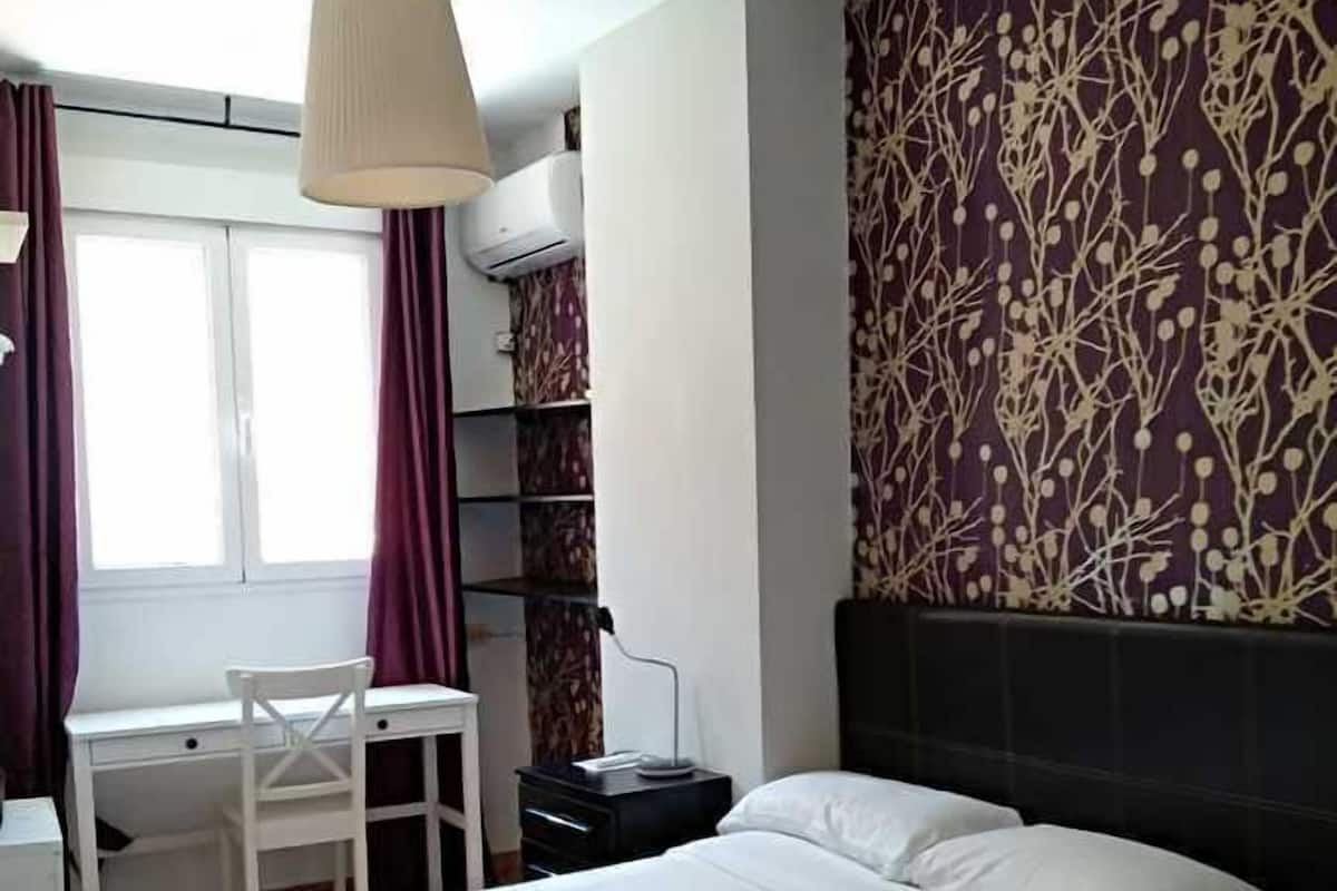 Chambre Double ou avec lits jumeaux, salle de bains privée