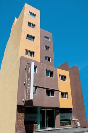 Fassade der Unterkunft