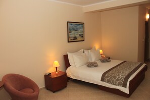 Double Room, Park View (Single Use) | Minibar, in-room safe, iron/ironing board, free WiFi