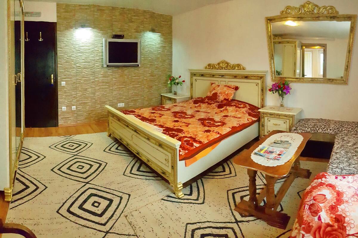 Deluxe Studio, Kitchen, Partial Sea View (4 Adults) | View from room