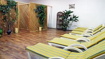 Sauna, TĂŒrkisches Bad/Hamam, Körperbehandlungen, Gesichtsbehandlungen