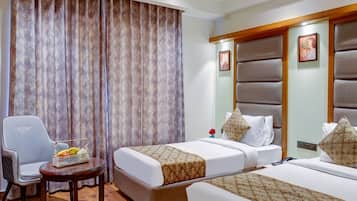 Executive Double or Twin room | Frette Italian sheets, premium bedding, down comforters
