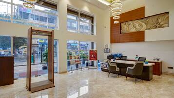 Interior entrance