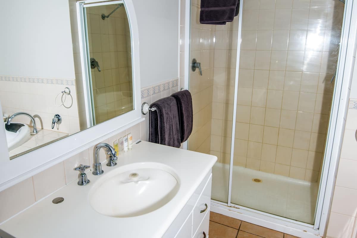 the penthouse | bathroom | free toiletries, hair dryer, towels, soap