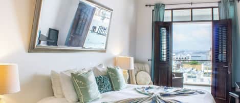 Premium bedding, down duvets, individually decorated