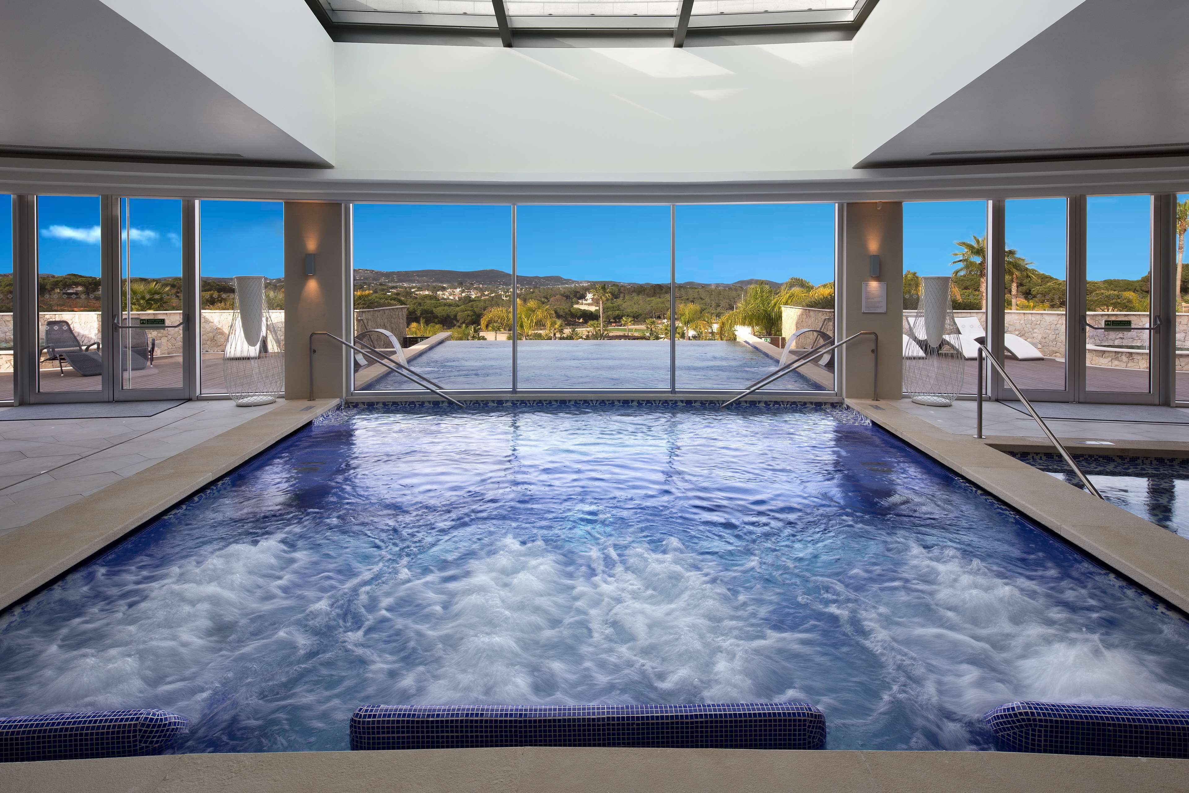 indoor pool, outdoor pool, pool cabanas (surcharge), pool loungers