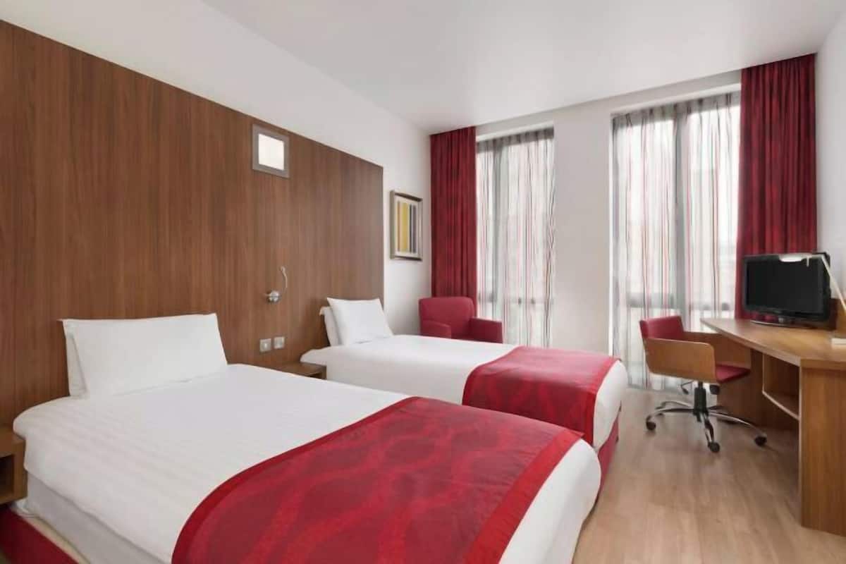 In-room safe, desk, blackout curtains, iron/ironing board