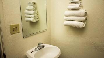 Shower, towels