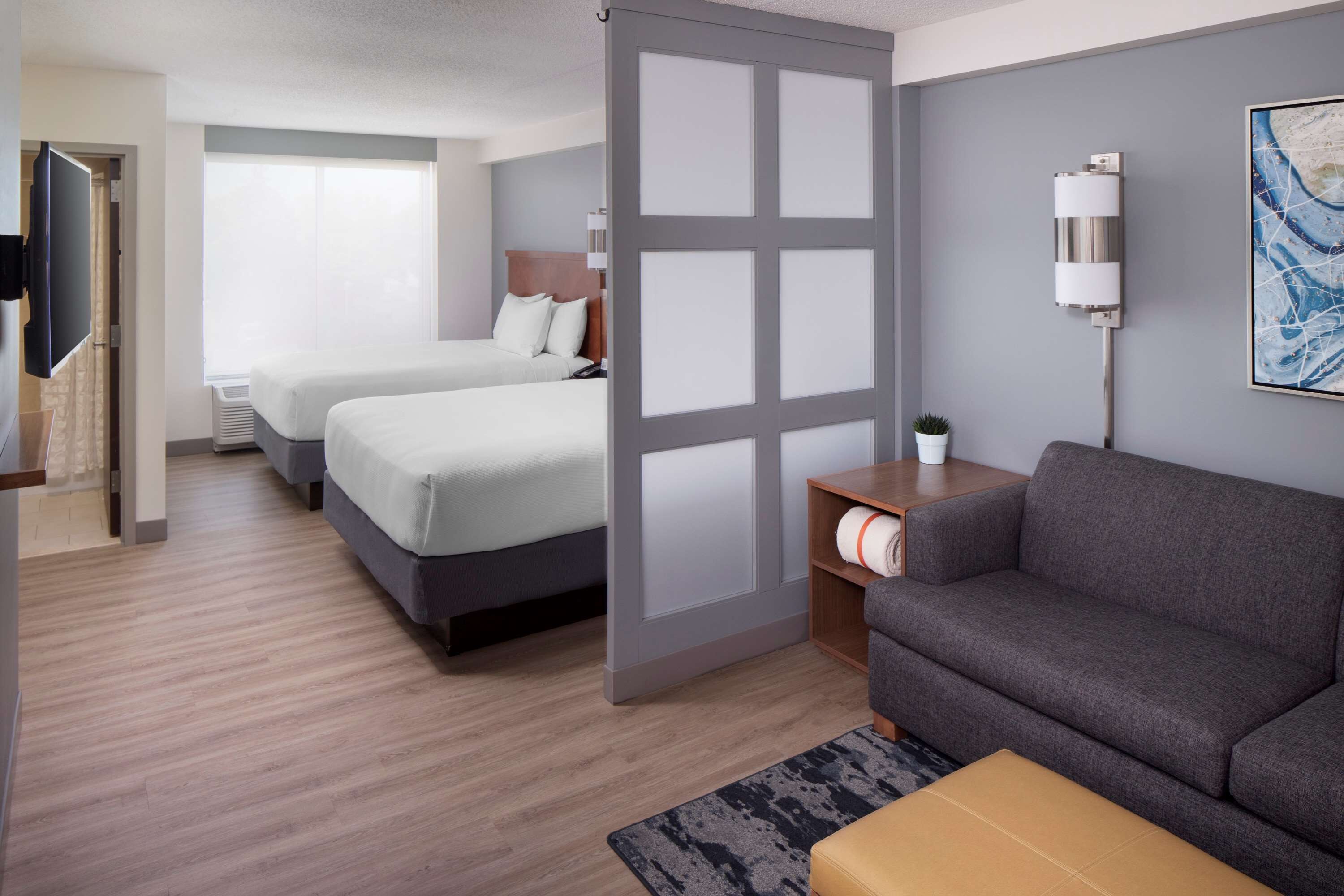 standard room, 2 queen beds | 1 bedroom, premium bedding, in-room safe, desk