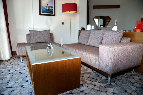Grand Suite, Sea View | Cadar kapas Mesir, peralatan tempat tidur premium, busa memori