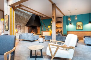 Sala de estar en el lobby