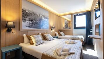 客房内保险箱、免费 WiFi、床单